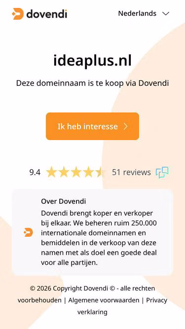 Screenshot of ideaplus.nl