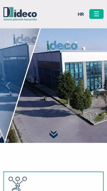 Screenshot of ideco.hr