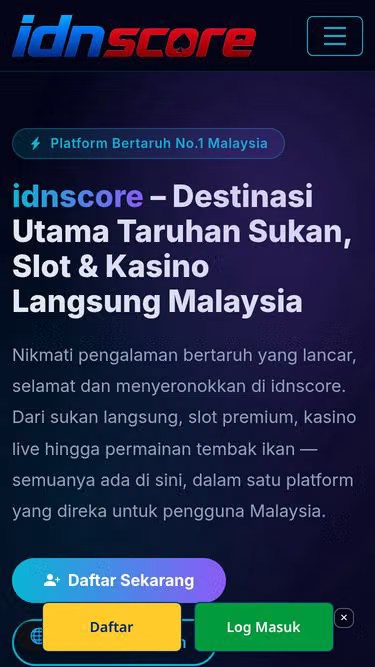 Screenshot of idnscore.vu