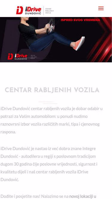 Screenshot of idrive.hr