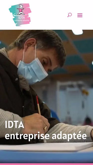 Screenshot of idta.fr