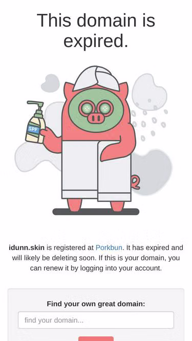 Screenshot of idunn.skin