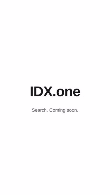 Screenshot of idx.one
