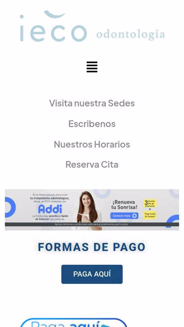 Screenshot of ieco.com.co
