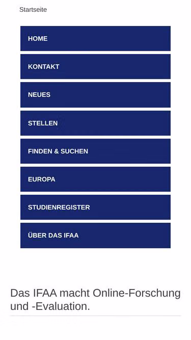 Screenshot of ifaa.ch