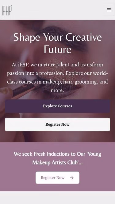 Screenshot of ifap.edu.pk