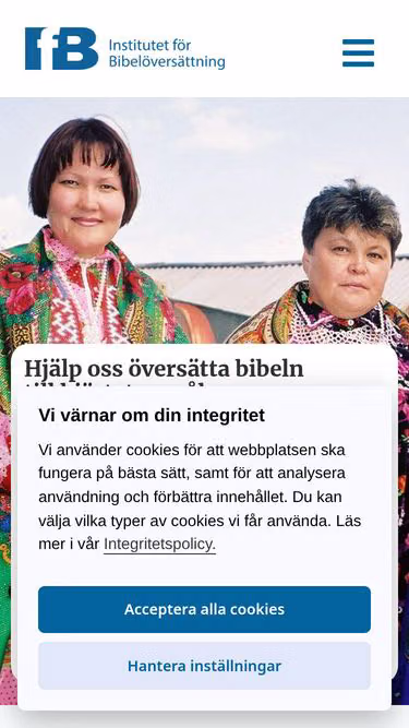Screenshot of ifb.nu