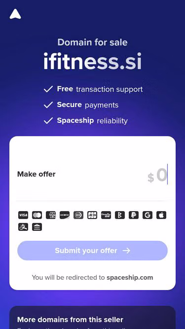 Screenshot of ifitness.si