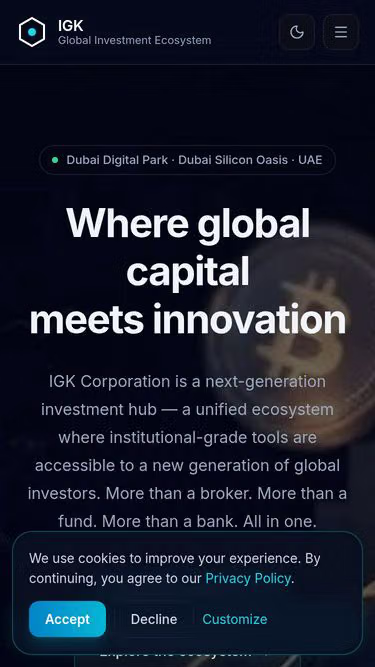 Screenshot of igk.net