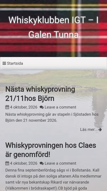 Screenshot of igt.nu