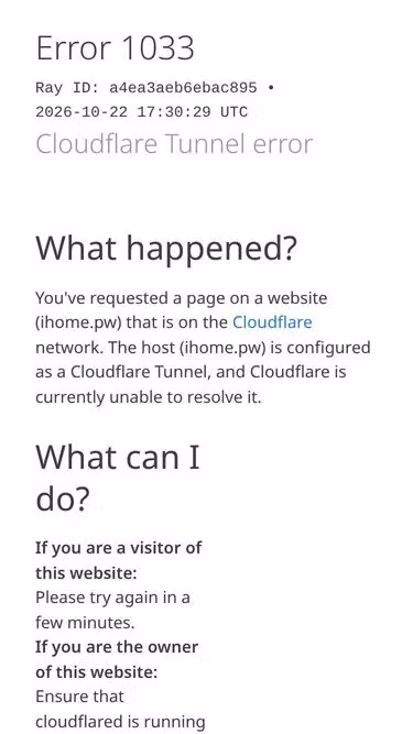 Screenshot of ihome.pw