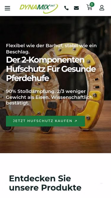 Screenshot of iht.gmbh