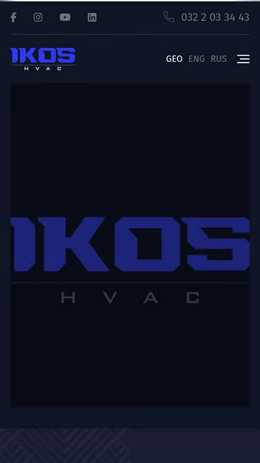 Screenshot of ikos.ge