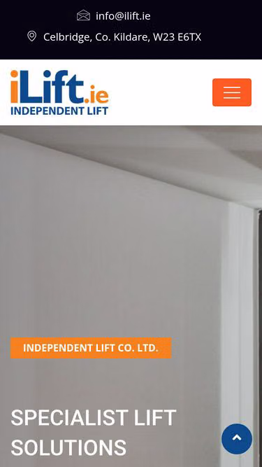 Screenshot of ilift.ie