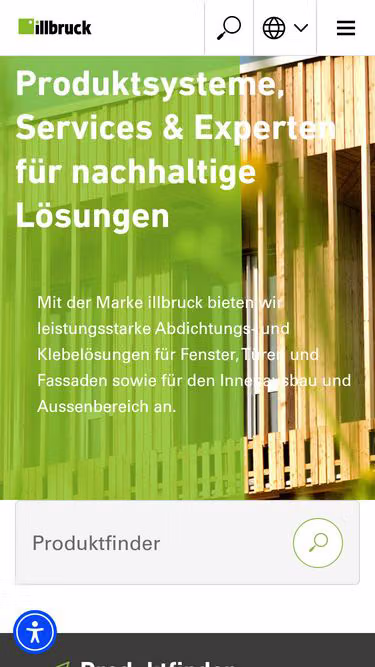 Screenshot of illbruck.ch