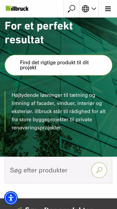 Screenshot of illbruck.dk