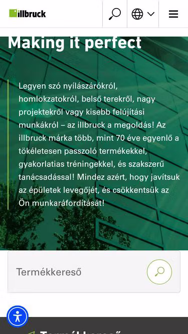 Screenshot of illbruck.hu