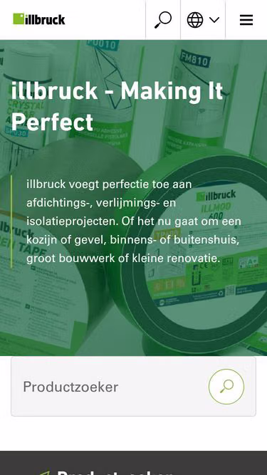 Screenshot of illbruck.nl