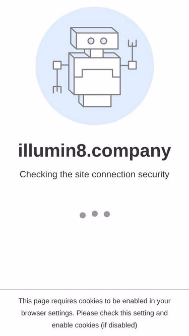 Screenshot of illumin8.company