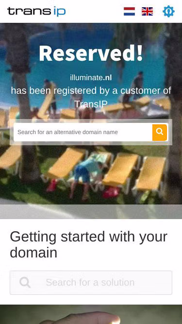 Screenshot of illuminate.nl