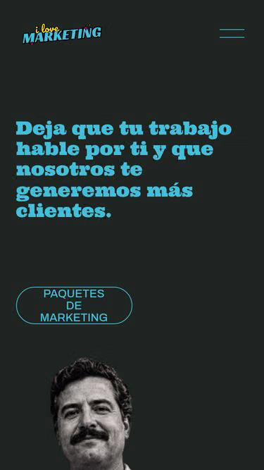 Screenshot of ilove.marketing