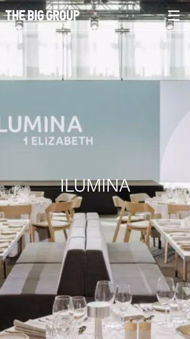 Screenshot of ilumina.events