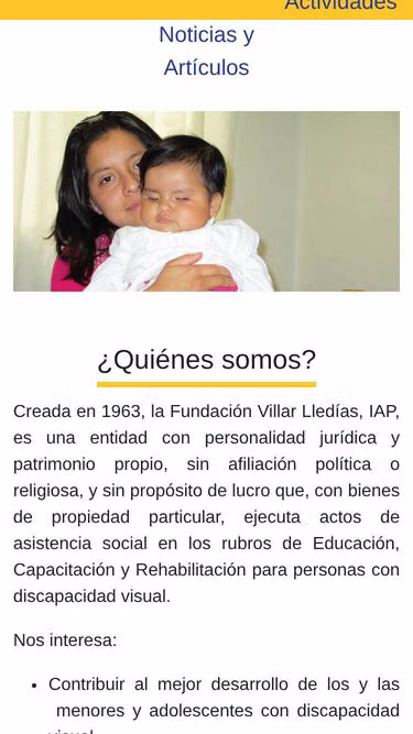 Screenshot of ilumina.mx