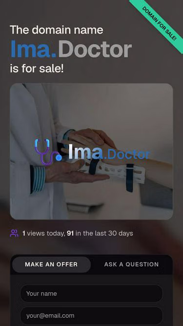 Screenshot of ima.doctor
