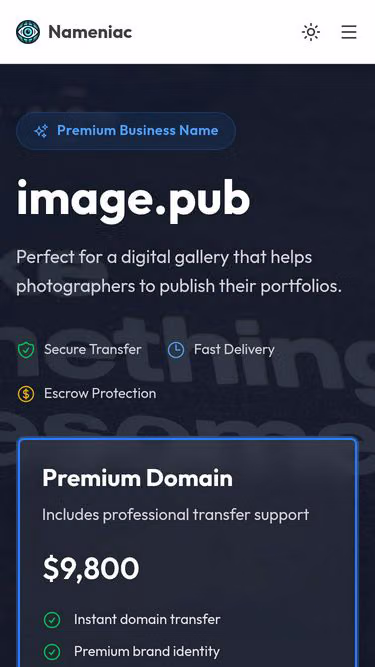 Screenshot of image.pub