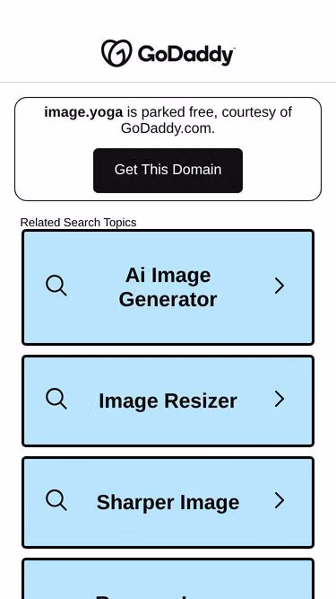 Screenshot of image.yoga