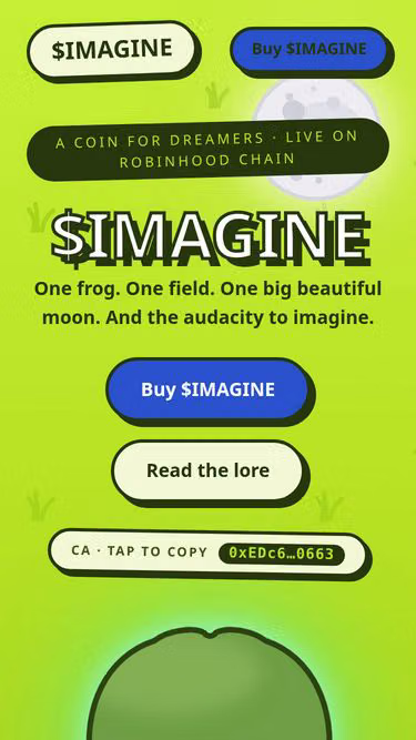 Screenshot of imagine.fun