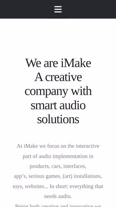 Screenshot of imake.nl
