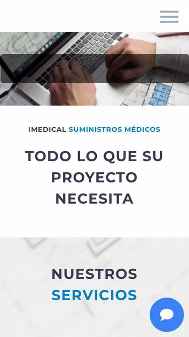 Screenshot of imedical.es