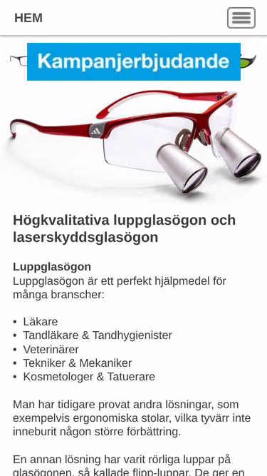Screenshot of imedical.se