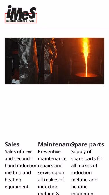 Screenshot of imes.nl