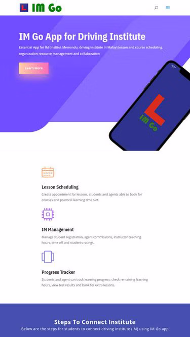 Screenshot of imgo.my