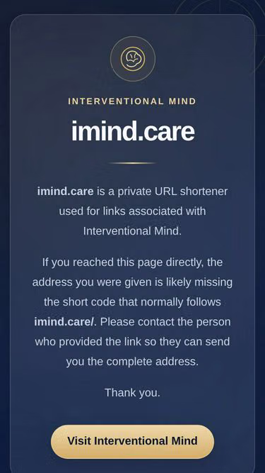 Screenshot of imind.care