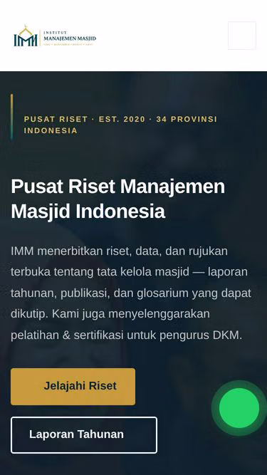 Screenshot of imm.ac.id