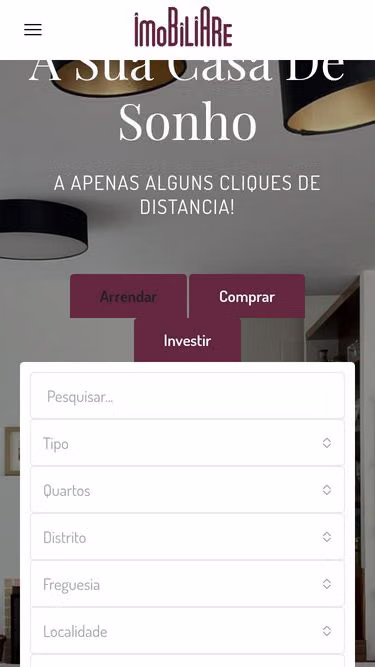 Screenshot of imobiliare.pt