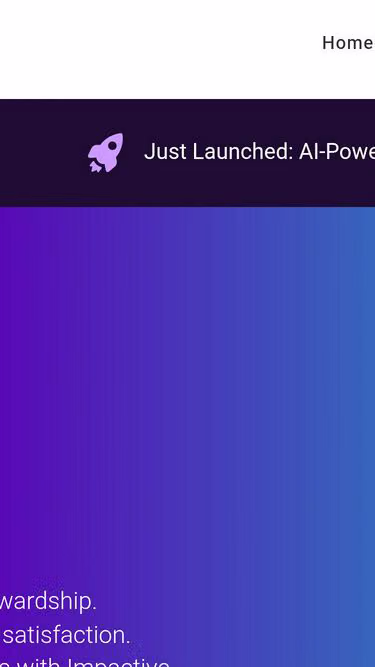 Screenshot of impactive.pro