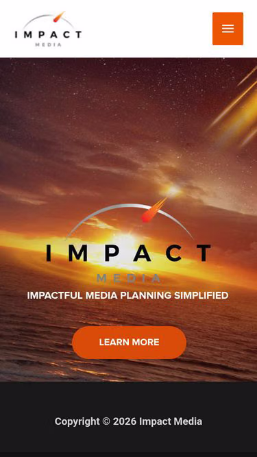 Screenshot of impactmedia.com.tr