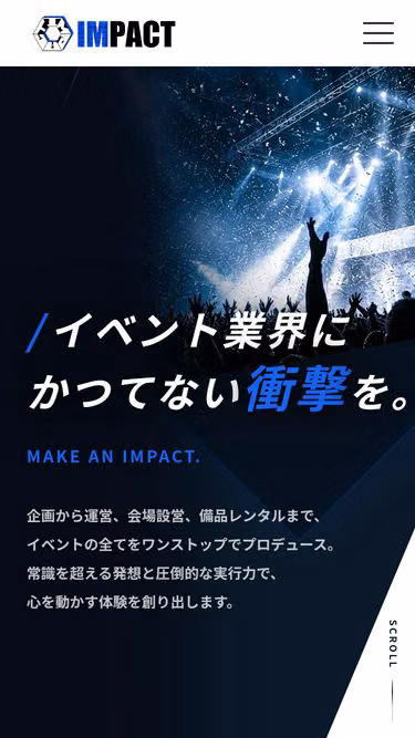 Screenshot of impactor.jp