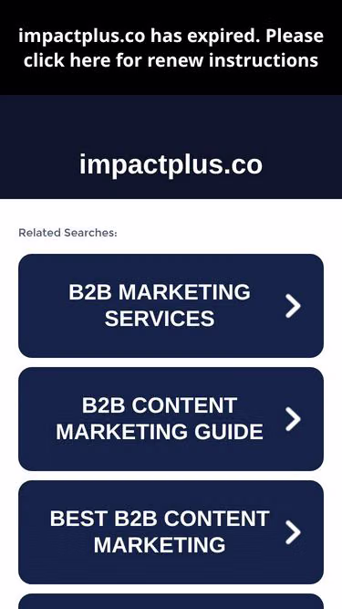 Screenshot of impactplus.co