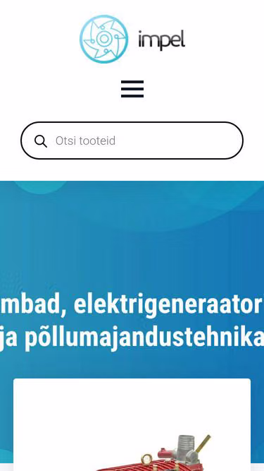 Screenshot of impel.ee
