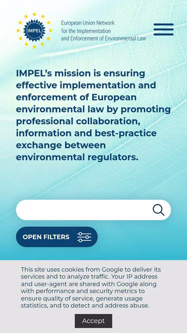 Screenshot of impel.eu