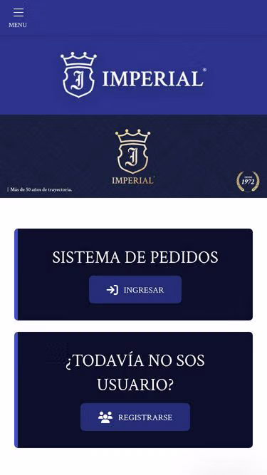 Screenshot of imperial.com.ar