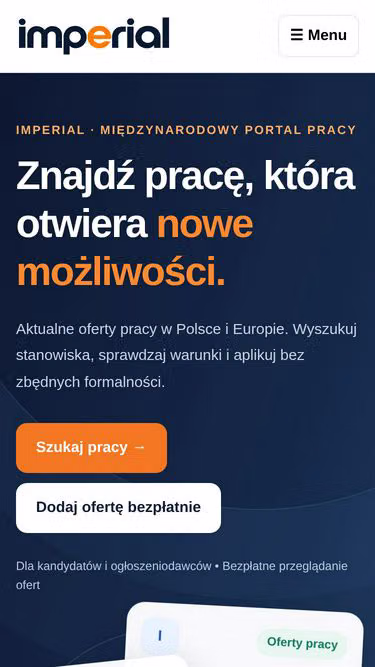 Screenshot of imperial.org.pl