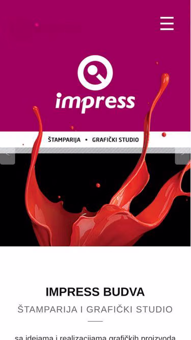 Screenshot of impres.me