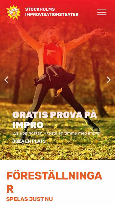Screenshot of impro.a.se
