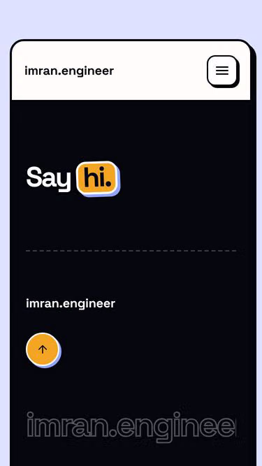 Screenshot of imran.engineer